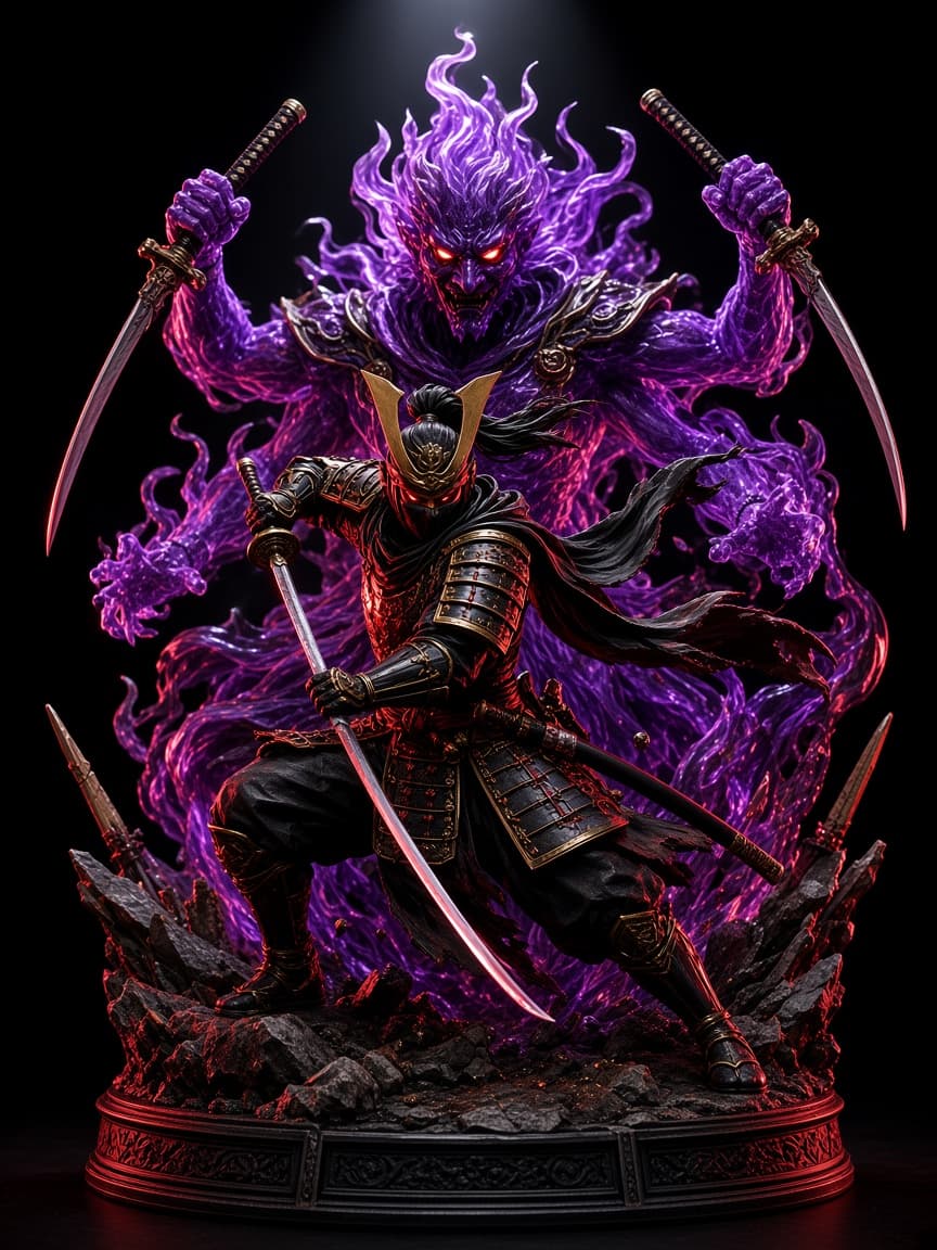 Madara Uchiha Susanoo Battle Statue