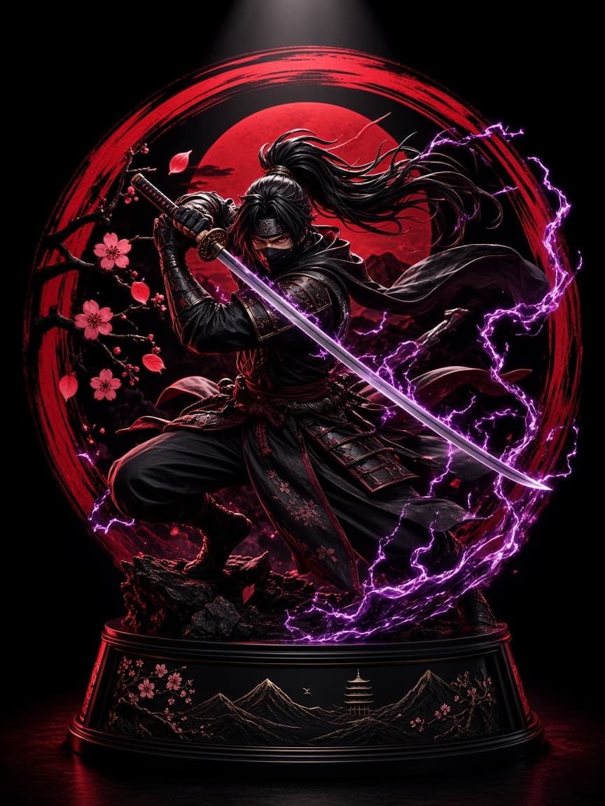 Sasuke Uchiha action figure
