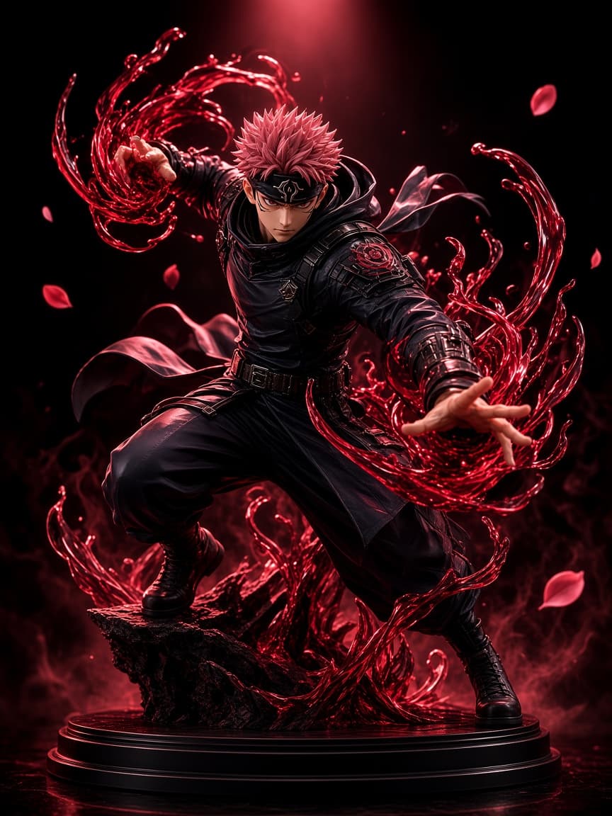 Yolopark Yuji Itadori “Cursed Energy Strike” Statue