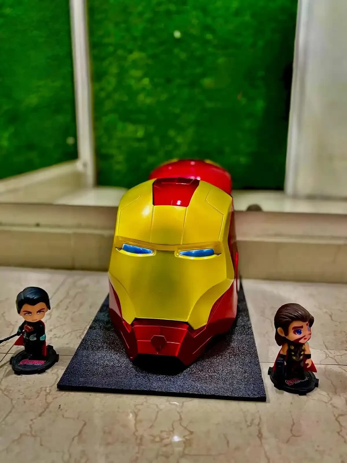 Iron Man Helmet – Full Metal Voice-Controlled Replica with LED Eyes