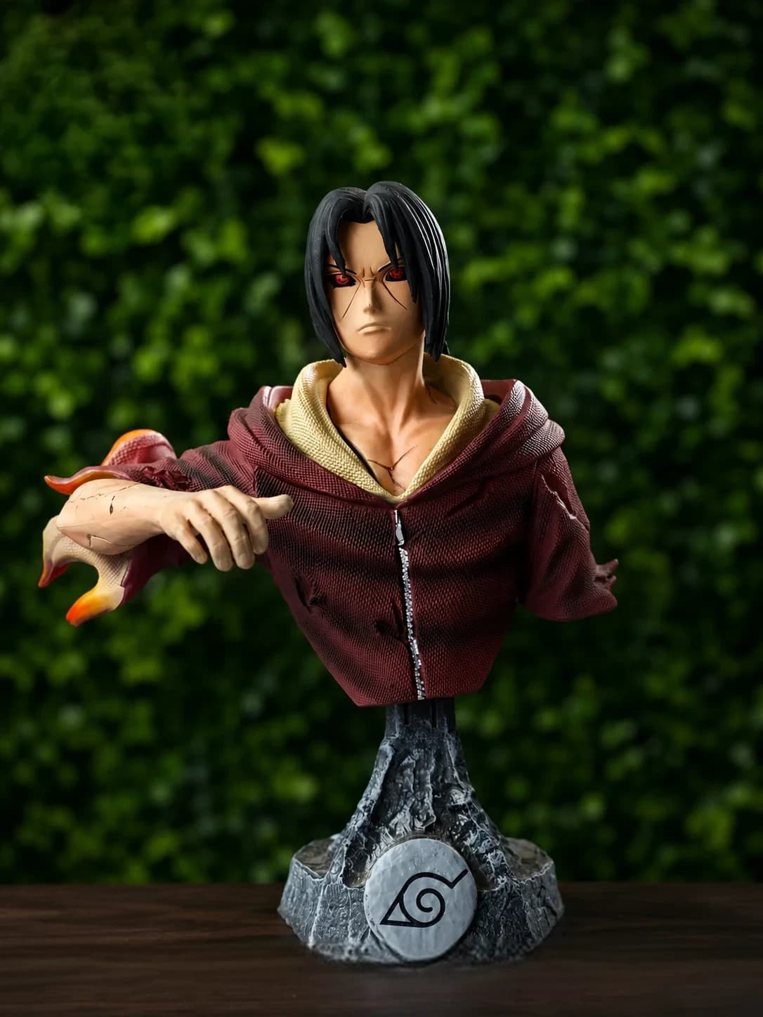 Itachi Uchiha Bust Statue – Sharingan Mode – OtakuIsland Exclusive