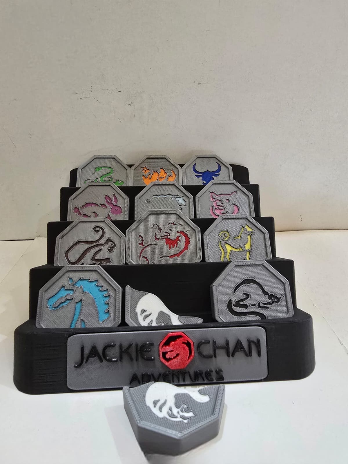 Jackie Chan magnet Talismans Stones With Stand