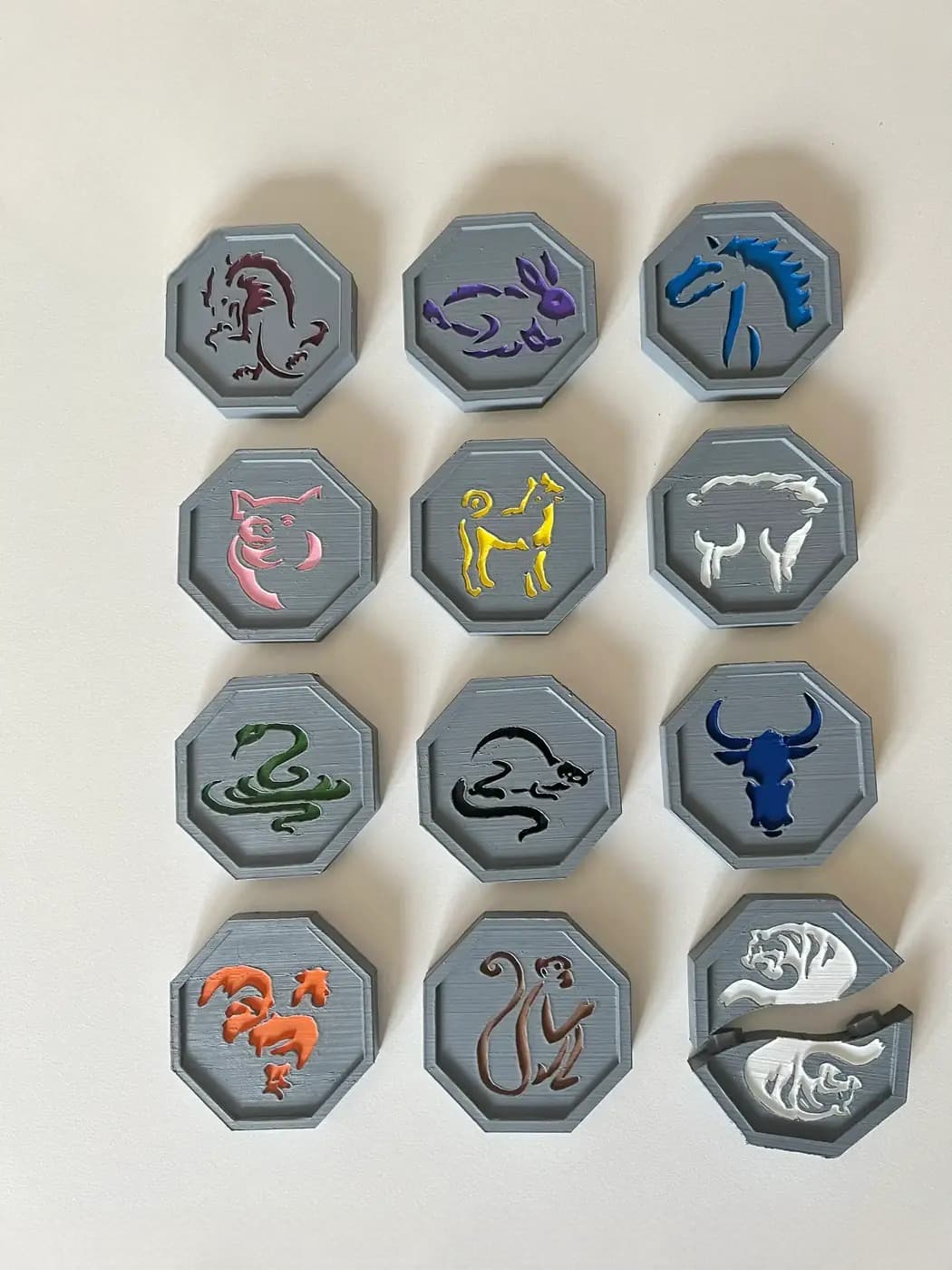 Jackie Chan Talismans Stones (Magnetic)