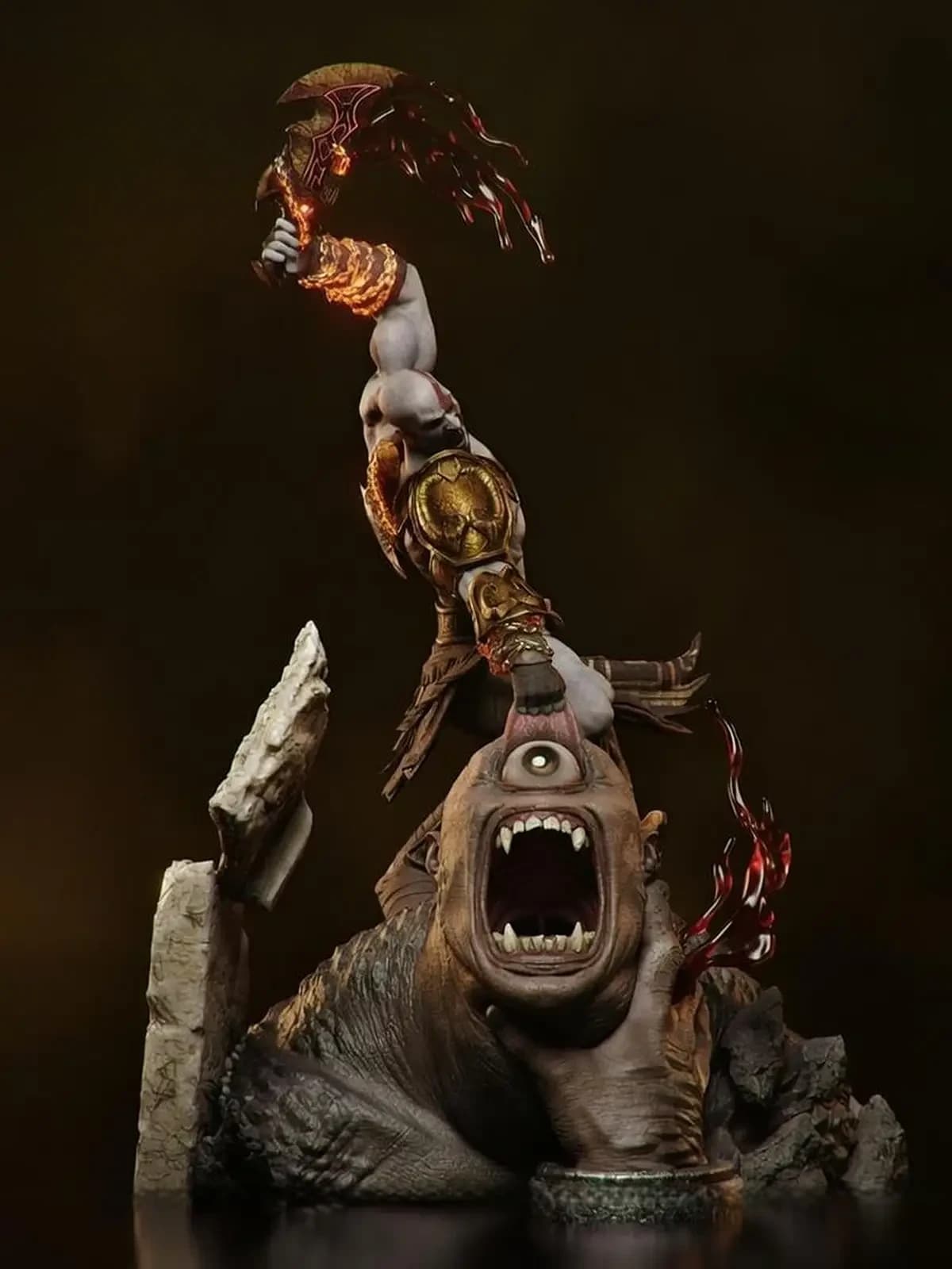 Kratos Resin Statue 1/6 Scale