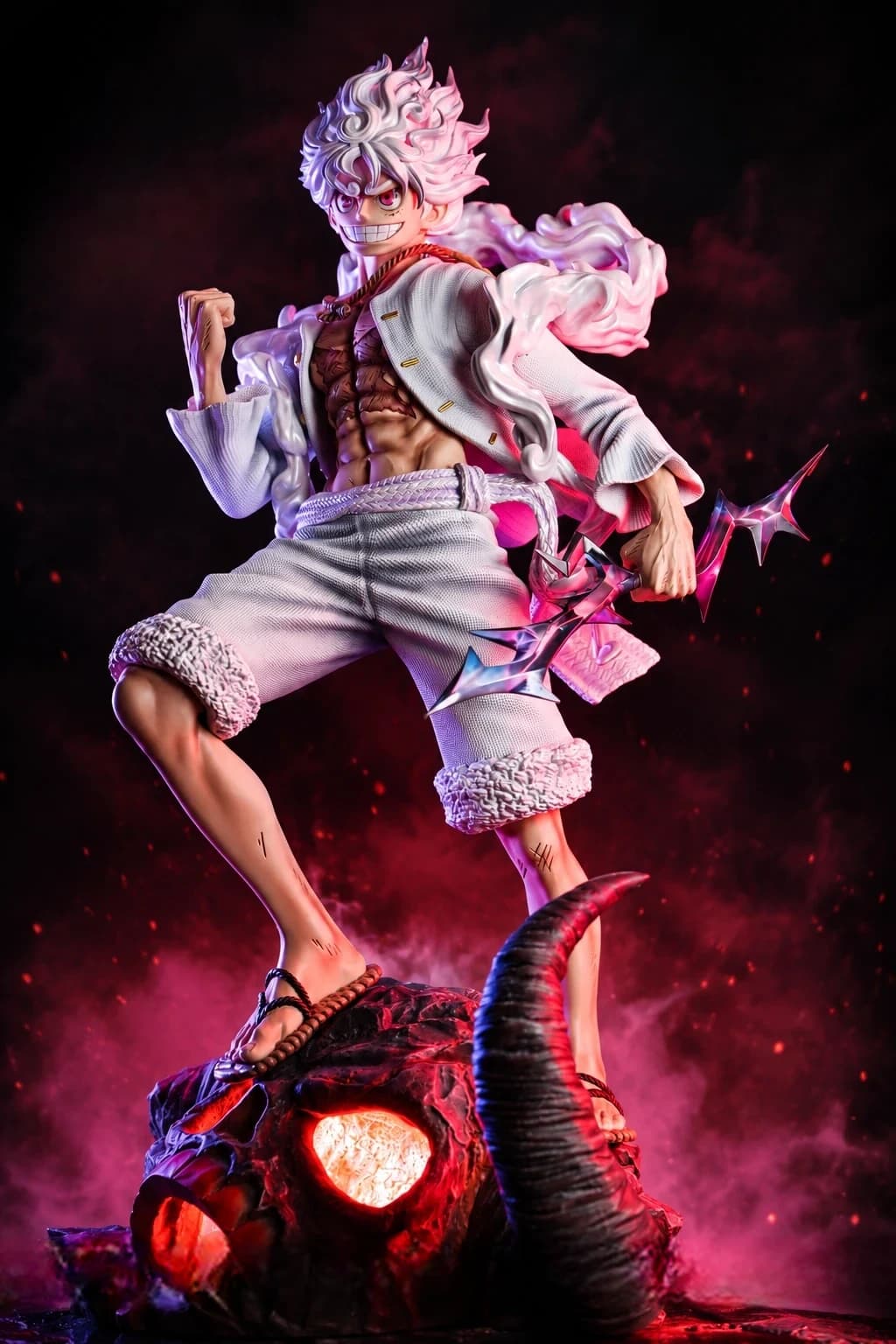 Luffy “Sun God Awakened” Gear 5 Statue