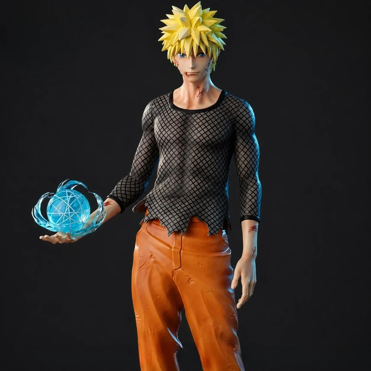 Naruto With Rasengan Action Figure