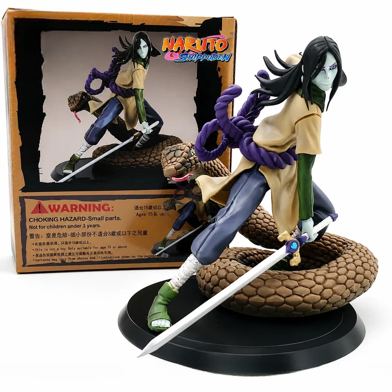 Orochimaru Snake Action Figure – Naruto Shippuden