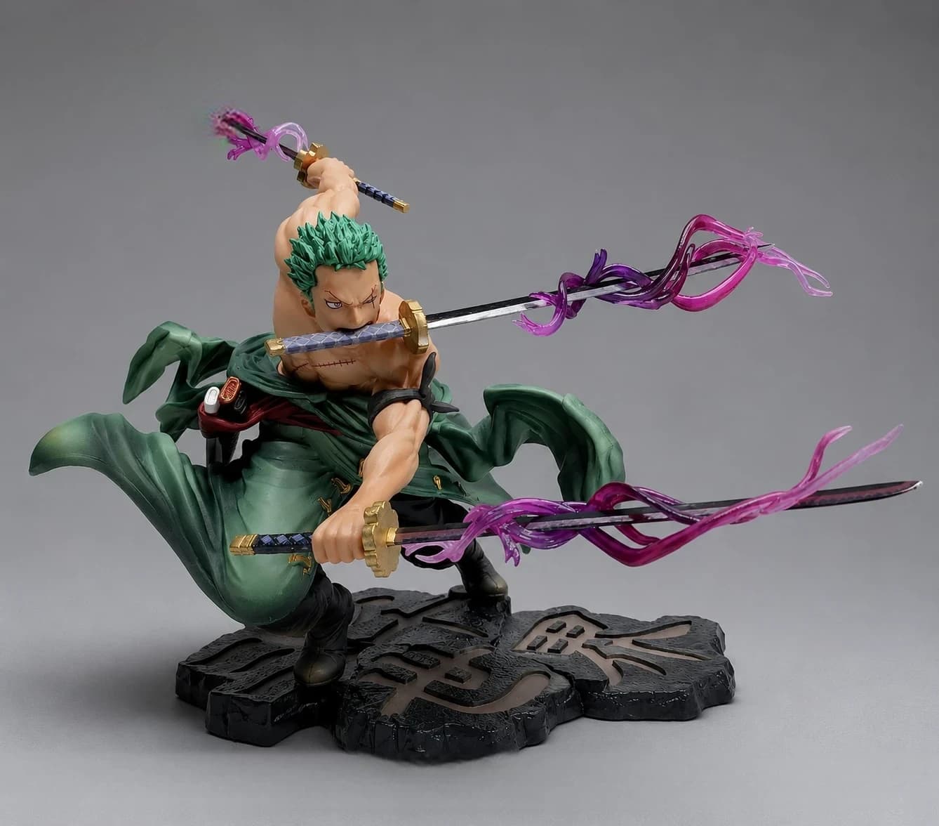 Roronoa Zoro Action Figure With 3 Swords & 2 Heads – One Piece