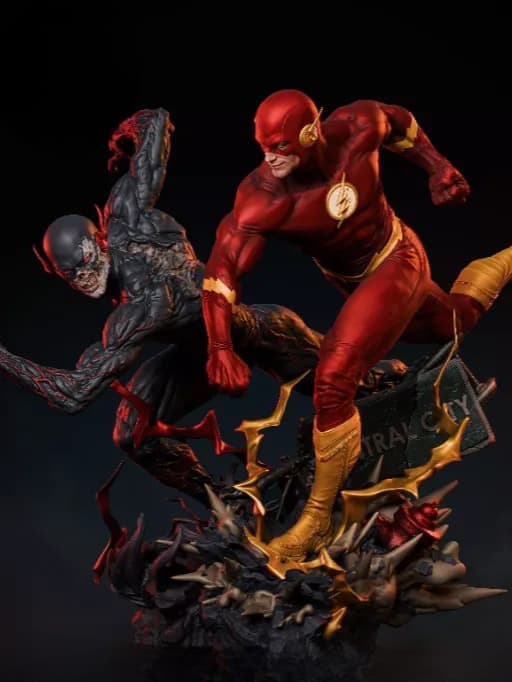 The Flash vs Reverse-Flash – 1/6 Scale Resin