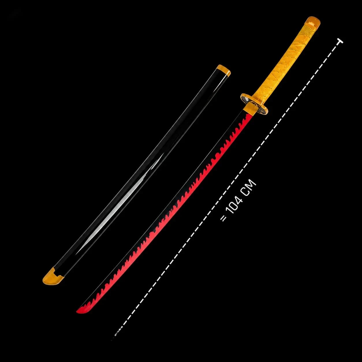 Yoriichi Tsugikuni Wooden Katana