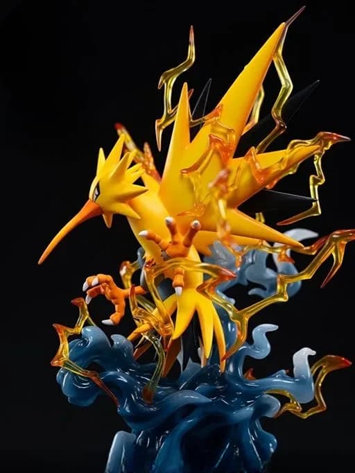 Zapdos Premium PVC Statue – Lightning Effect Collectible Figure