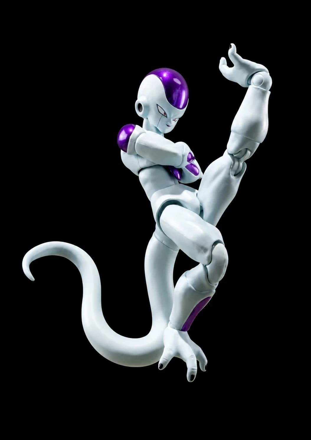 Dragon Ball Z Frieza Final Form Action Figure – Articulated Collectible with Interchangeable Faces & Accessories